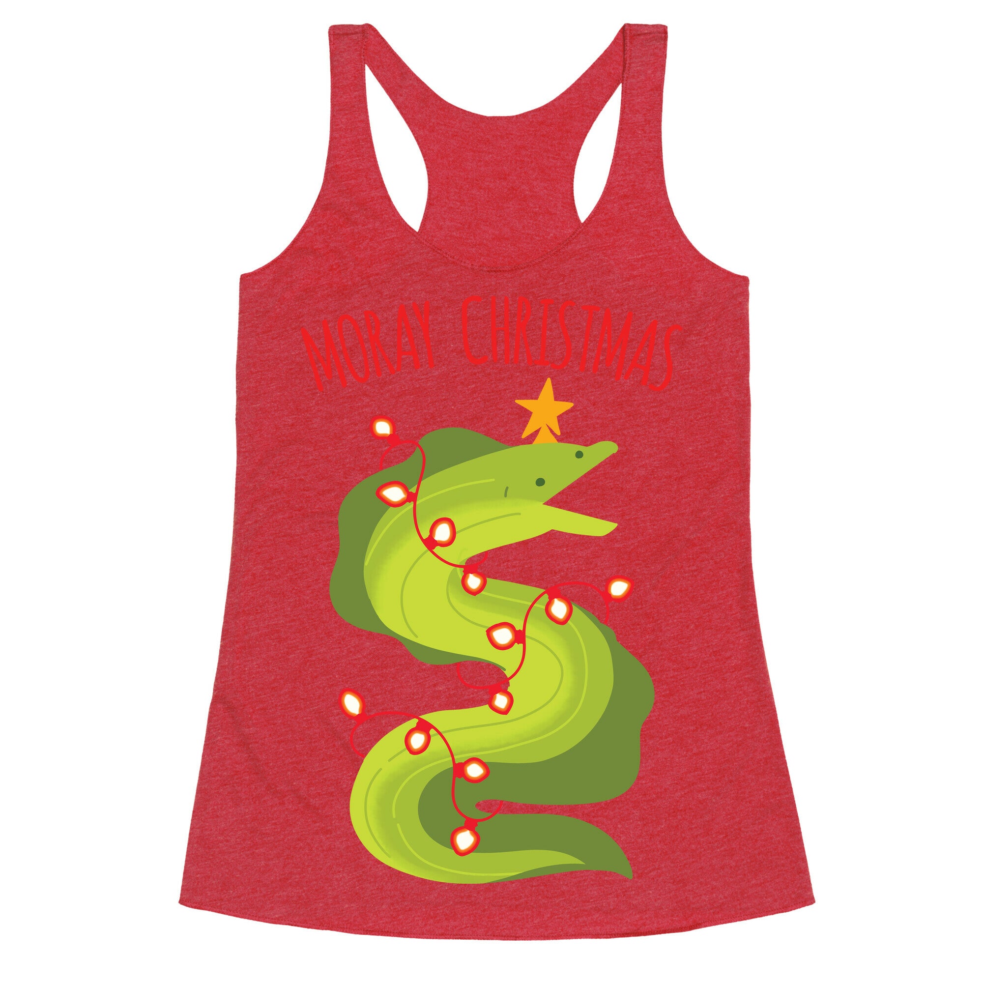 Moray Christmas Racerback Tank